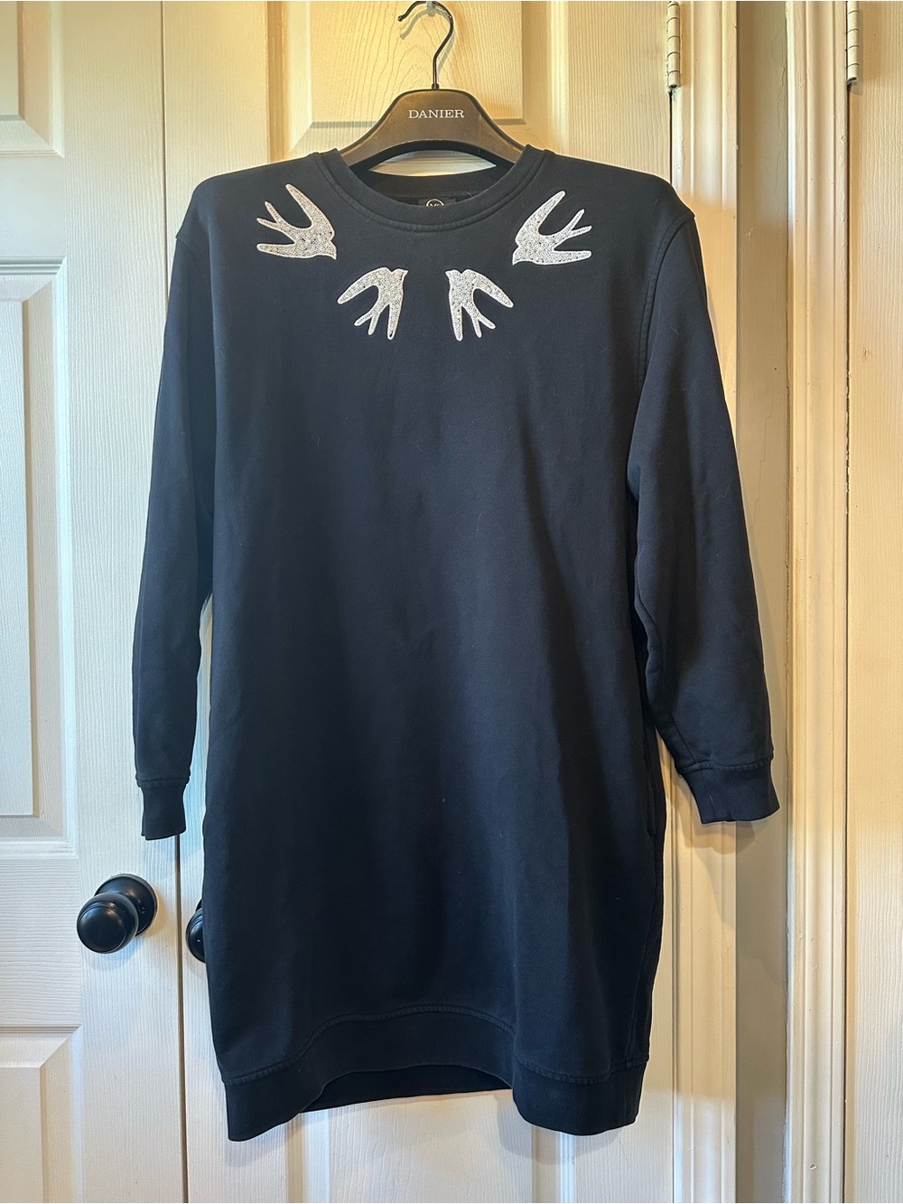 McQ by Alexander McQueen Doves Sweater Dress